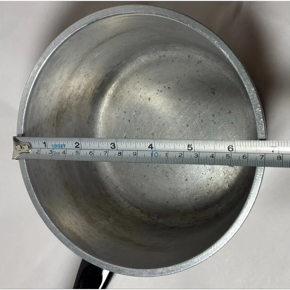 Vintage Aluminum Sears “Club” Harvest Gold 1.5 QT Sauce Pot w/ Lid USA